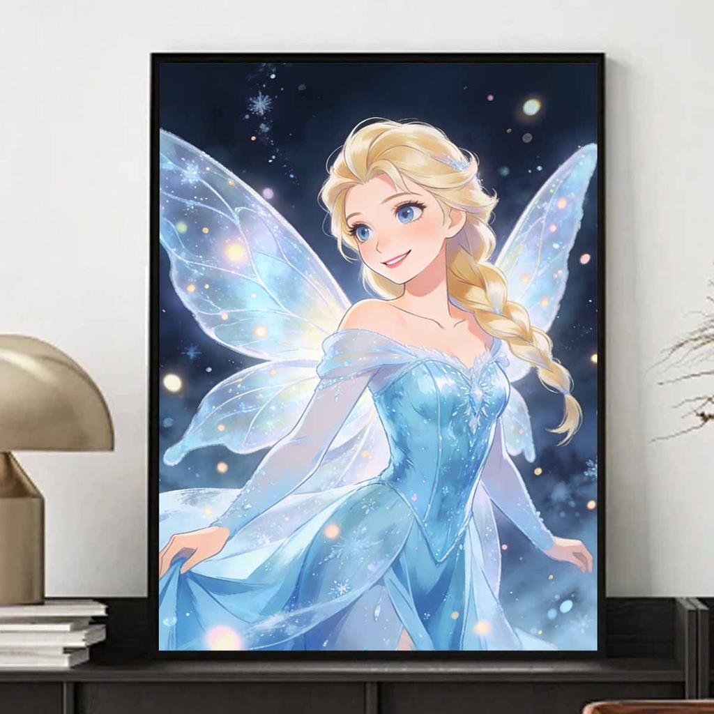 Disney fairy Elsa diamond painting full diamond art kit handmade diy home decoration gift