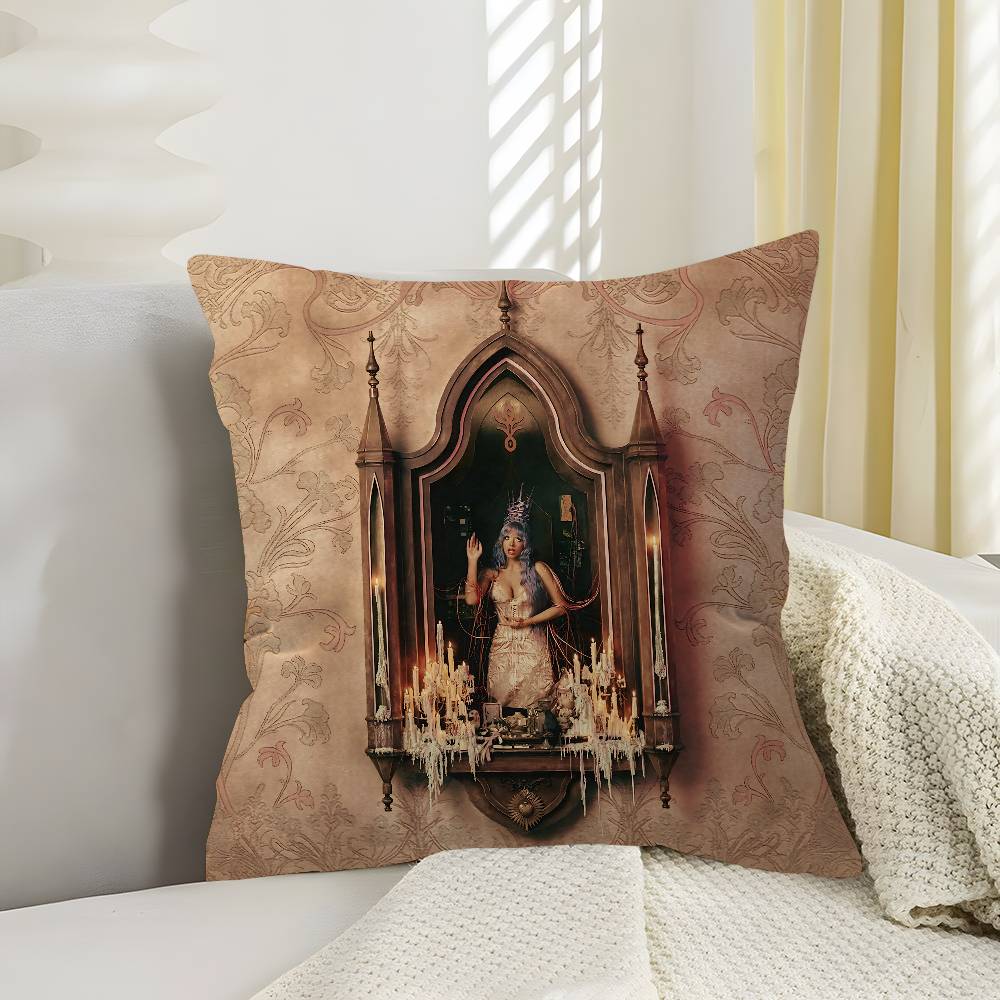 Pop Singer Melanie Martinez Cushion Cover Decorative Pillow Sofa Home Decor case pillow cases