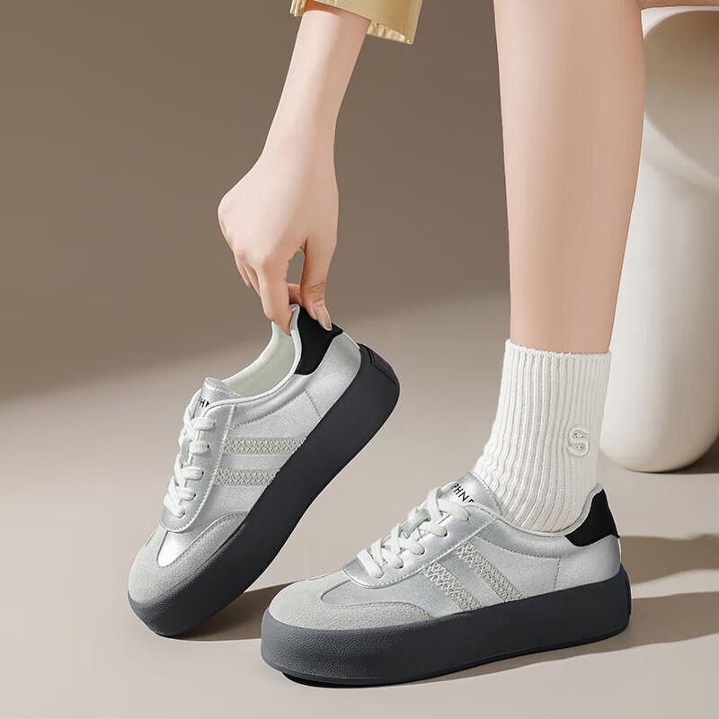 Daphne Women s Platform Casual Sneakers 36