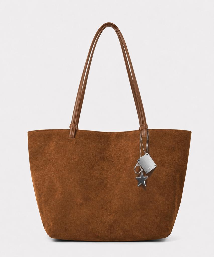 Np Studio Mocha Flow Suede Shoulder Bag [ 2 Colors ]
