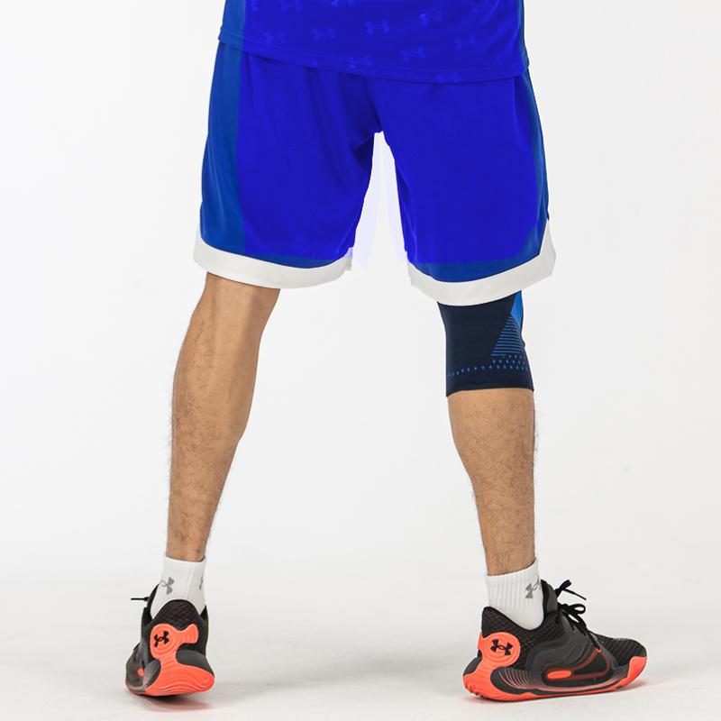 Under Armour Contrast Knit Basketball Casual Shorts Unisex Bottoms Royal-Blue 21500202-400