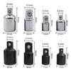 4Pcs Steel Square Socket Adapter Bit 3 Extension Rod Multiple Size Conversion Workshop Accessories