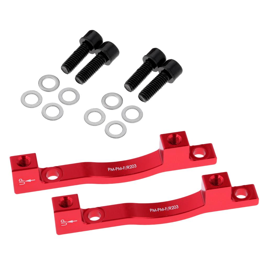 Disc Brake Adapter, Aluminum Alloy, CNC Machined, Mounting Bracket, Mountain Bike Caliper