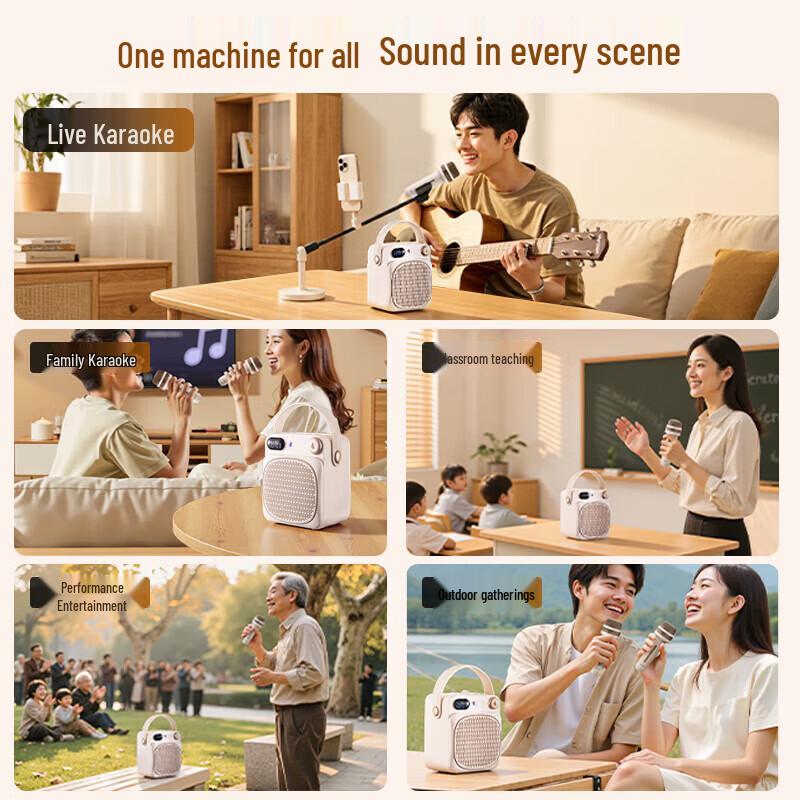 Edifier PP203S Portable Bluetooth Karaoke Speaker CN Plug (adapter Included)