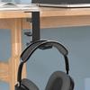 Aluminum Alloy Headphone Stand Display Holder Rack Clip on Designing for Desk Space Saving and Easy Installation