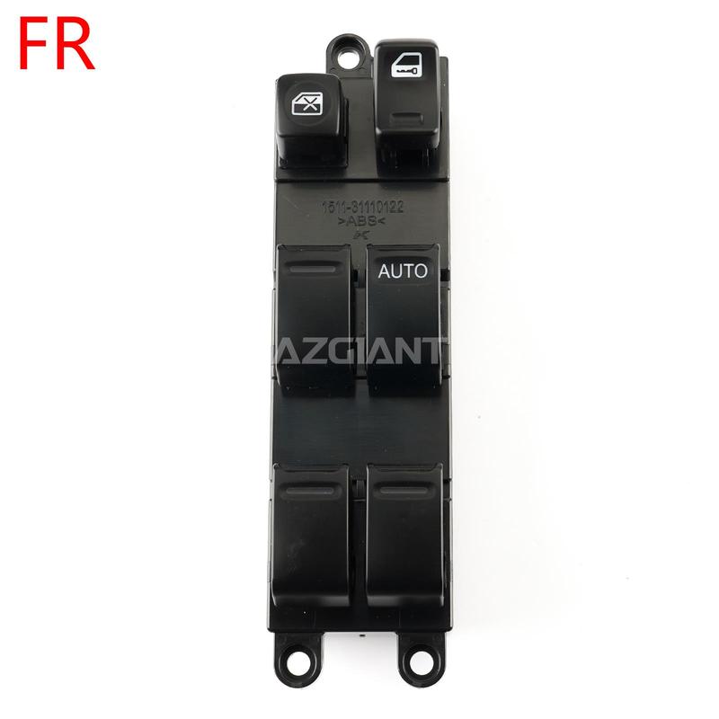3+16 P Front left right Power Window Master Control Switch for Nissan X-Trail T30 2001-2007 car parts 25401-EQ305 25401-AL500