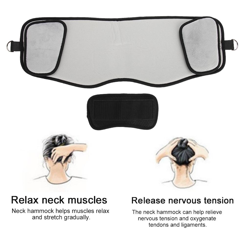 Portable Head Neck Traction Massage Pain Relief Relax Device Traction Hammock