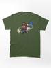Super Smash Bros. Jumping through the galaxy with Mario Classic T-Shirt