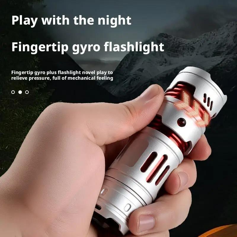 Mini EDC Flashlight Rechargeable Pocket Torch Light Outdoor Camping Fishing Hiking Self Defense Emergency Keychain Flashlights