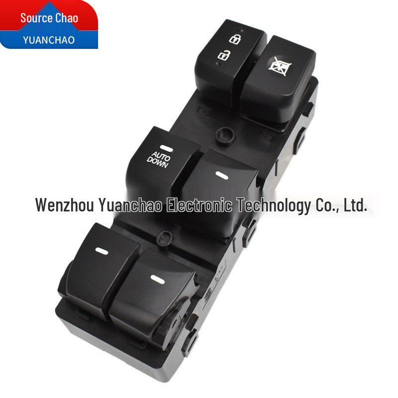 

Переключатель стеклоподъемника Hyundai, Кнопка управления электрическим стеклоподъемником (Номер детали: 93570-3X030) Electric