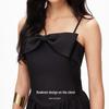VEROMODA Bow-knot Two-way Strap A-line Midi Dress