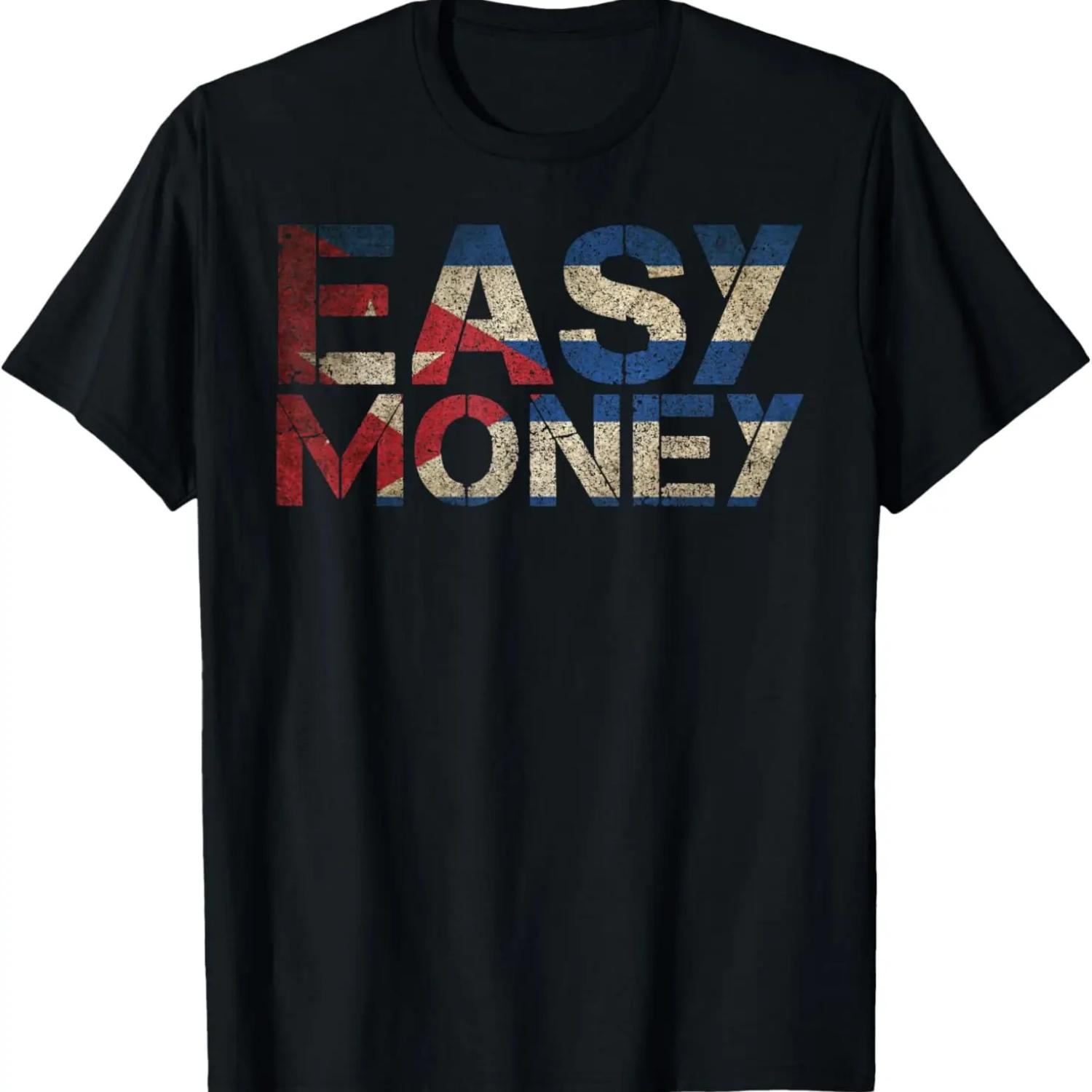 

Easy Money Shirt Gamebred MMA Fighter 3 Piece Soda Gift T-Shirt XXXXXL чорний