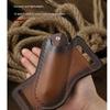 Leather Tool Pouch Folding Knifives Sheath Soft Grip For Comfortable Use Safe Storage Of Foldable Knifives Outdoor Activity