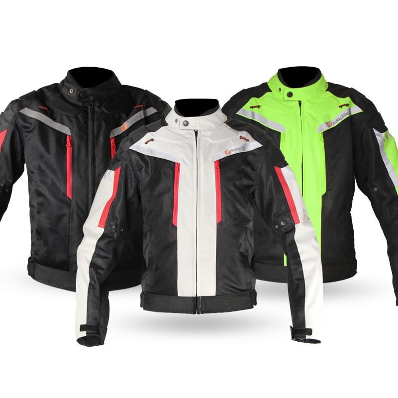 Mens Motorcycle Riding Suit Set All-Season Off-Road Protective Gear Waterproof Crash-Resistant Jacket Pants