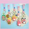 Adorable Little Beaver Bag Accessory Cute Student Plush Keychain Soft Lopy Doll