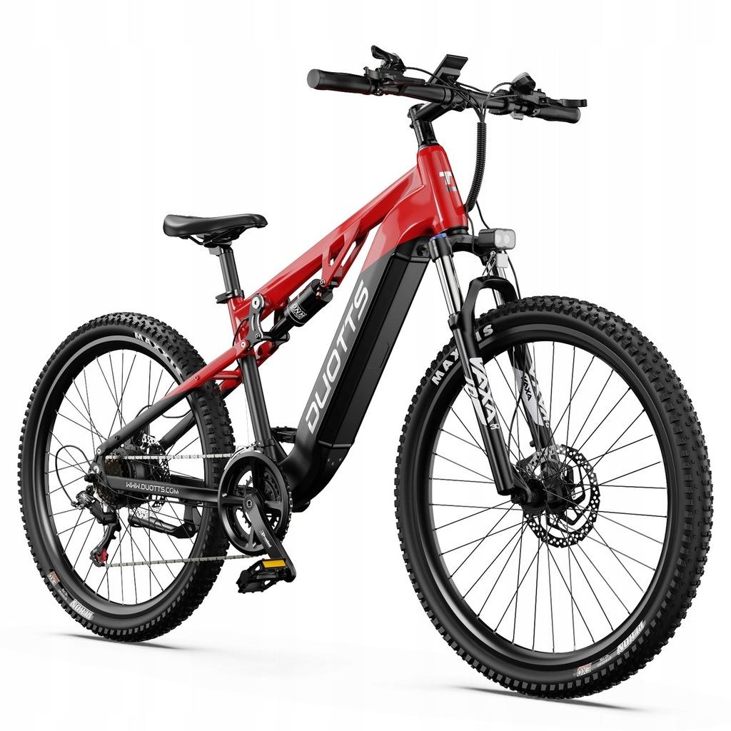 Elektrische fiets Duotts E29, piekvermogen 720W motor, 48V 13.5AH batterij, topsnelheid 40 km/u, actieradius 90 km, 27.5x2.6 inch banden
