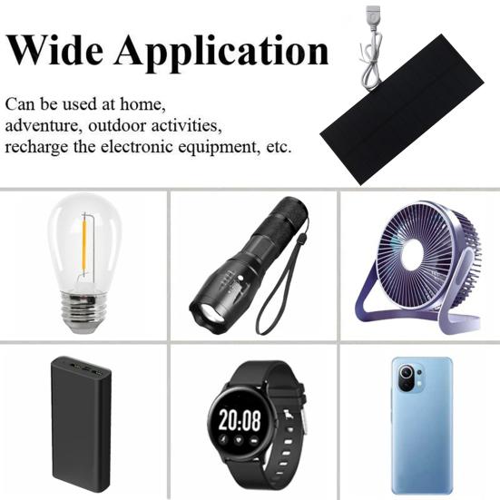 Nouzový solární panel nabíječka telefonu Vysoká účinnost přeměny Kompaktní design Přenosná solární powerbanka pro kempování