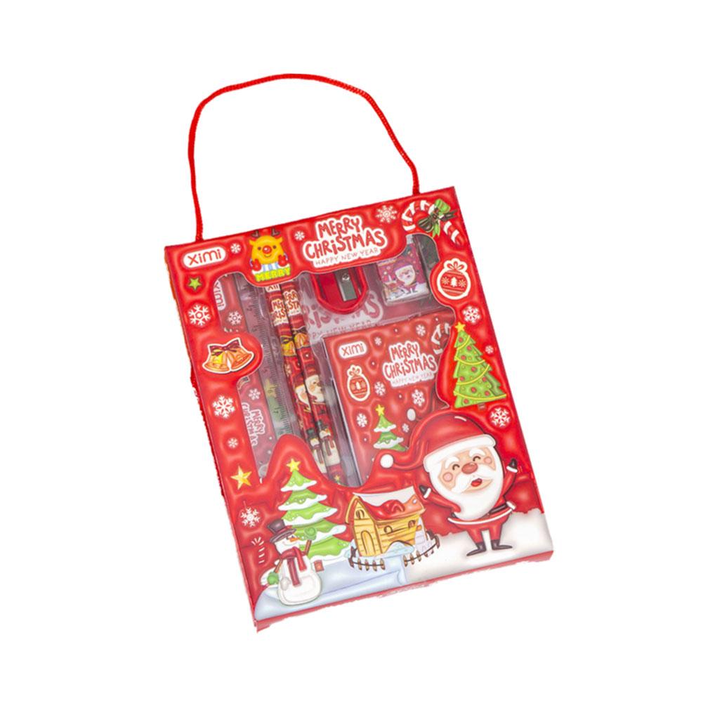 10pcs 6sets Cute 3D Cartoon Stationery Set Perfect Gift for The Beginning of The School Year Pencil Notebook Ruler Eraser Set