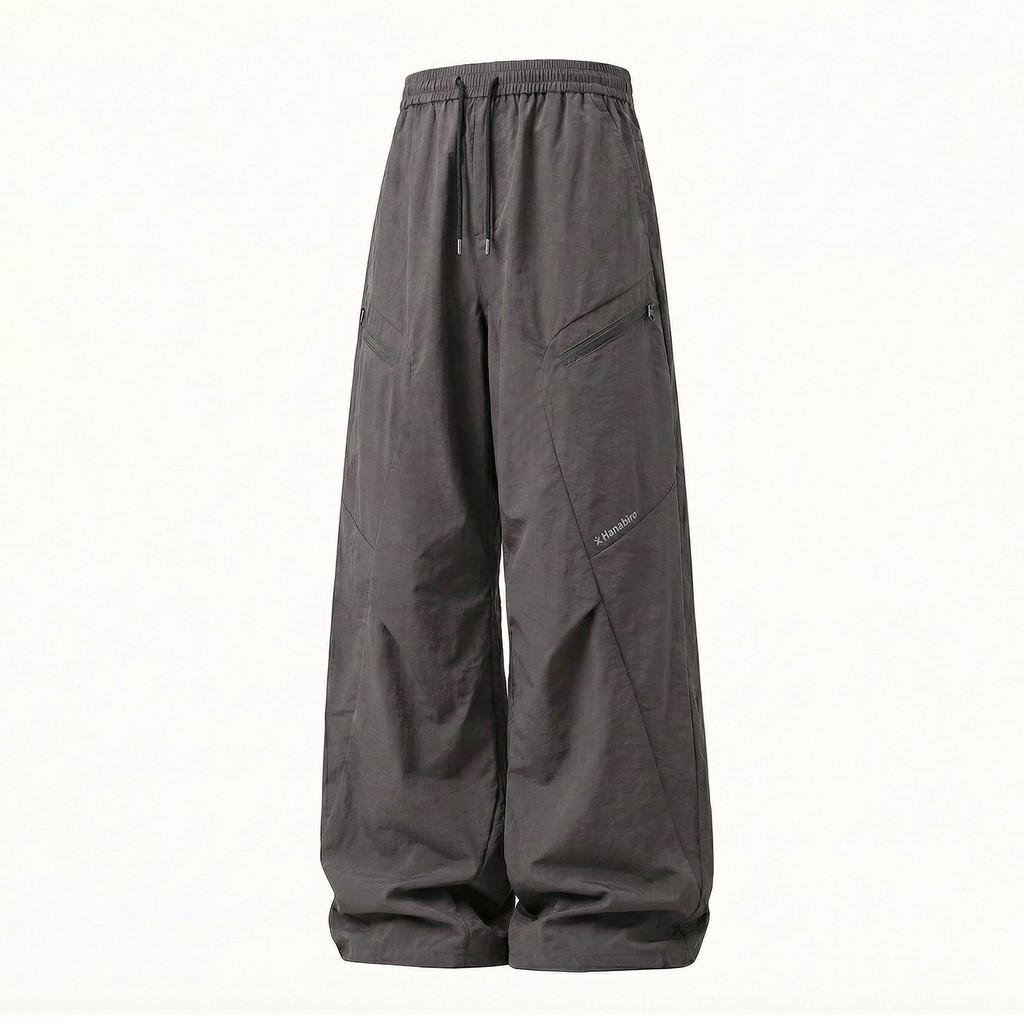 Outdoor Waterproof Cargo Pants For Men With Stretch Fabric And Split Pockets For Hiking And Travel