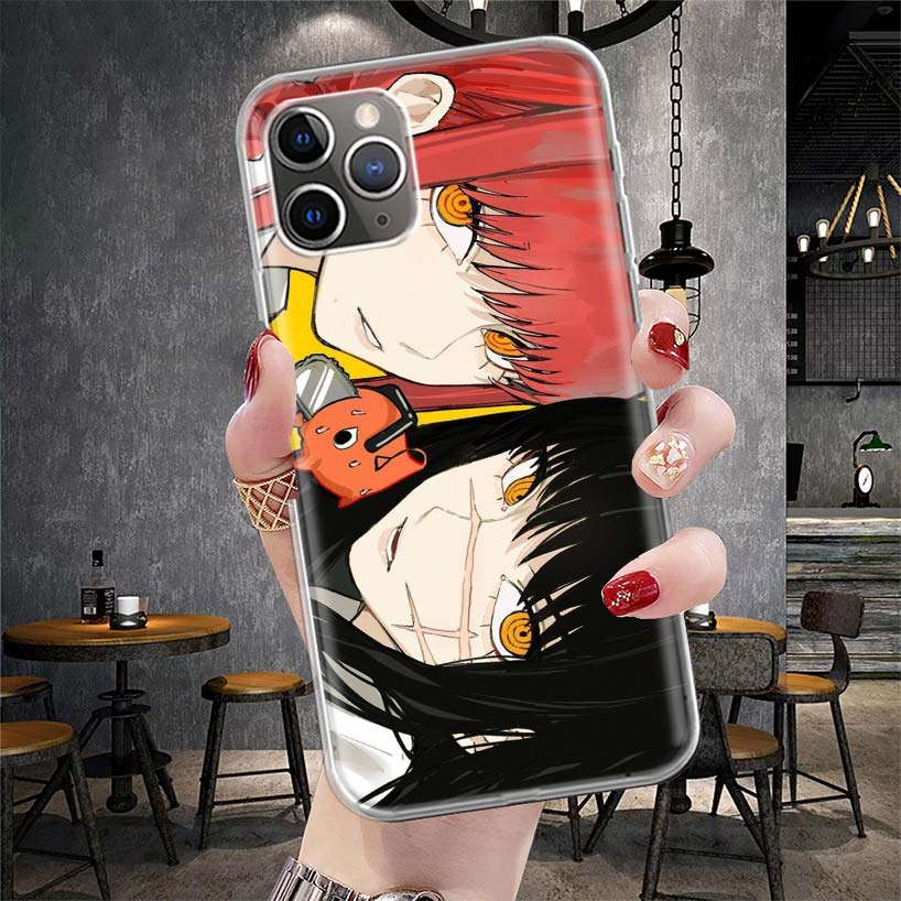 C-Chainsaw Mans Yoru War Devil Soft Phone Case For IPhone 11 17 Air 16E 16 Pro Max 15 + 14 Plus 13 Mini 12 Apple 7 SE 8 Fundas C