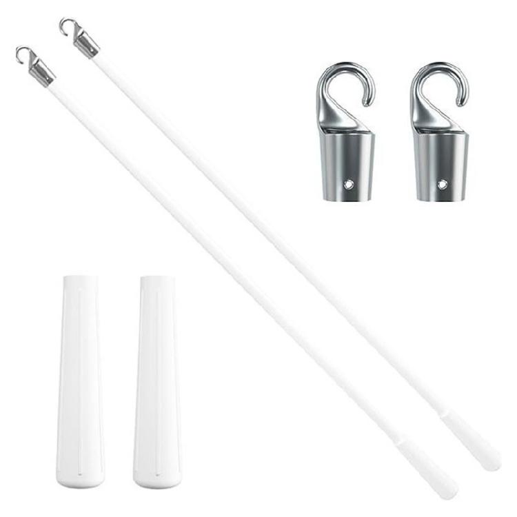 Fiberglass Vertical Blind Tilt Rod Blinds Opener with Handle 2 Strong Window Blinds Repair Tool for Openers