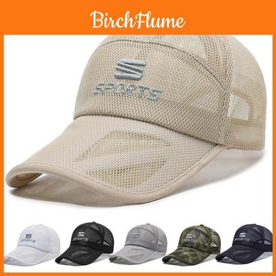 Outdoor Fishing Hat With Breathable Mesh And Sun Protection For Mens Summer Wear