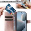 For Xiaomi 14T Wallet Case Floral Butterfly Imprinted Leather Phone Cover Stand