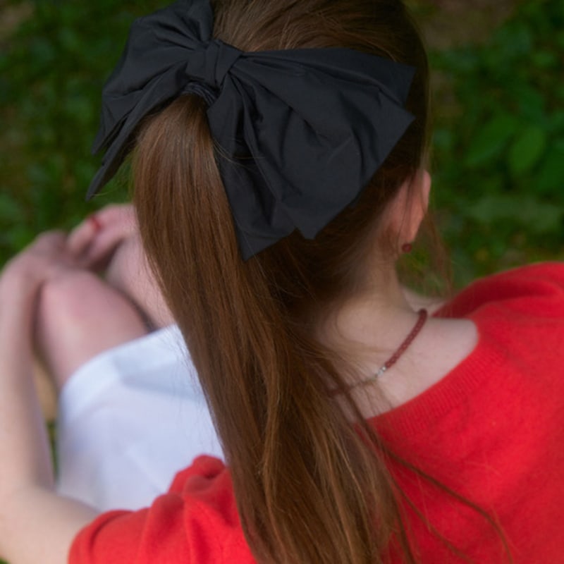 LOVE ME MONSTER Chic Ribbon Hair Pin L (L242MHA030)