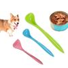 Plastic Cat Wet Food Spoon Reusable Cat Feeding Spoon Pet Tableware Cat Food Sealer Spoon Pet Cans