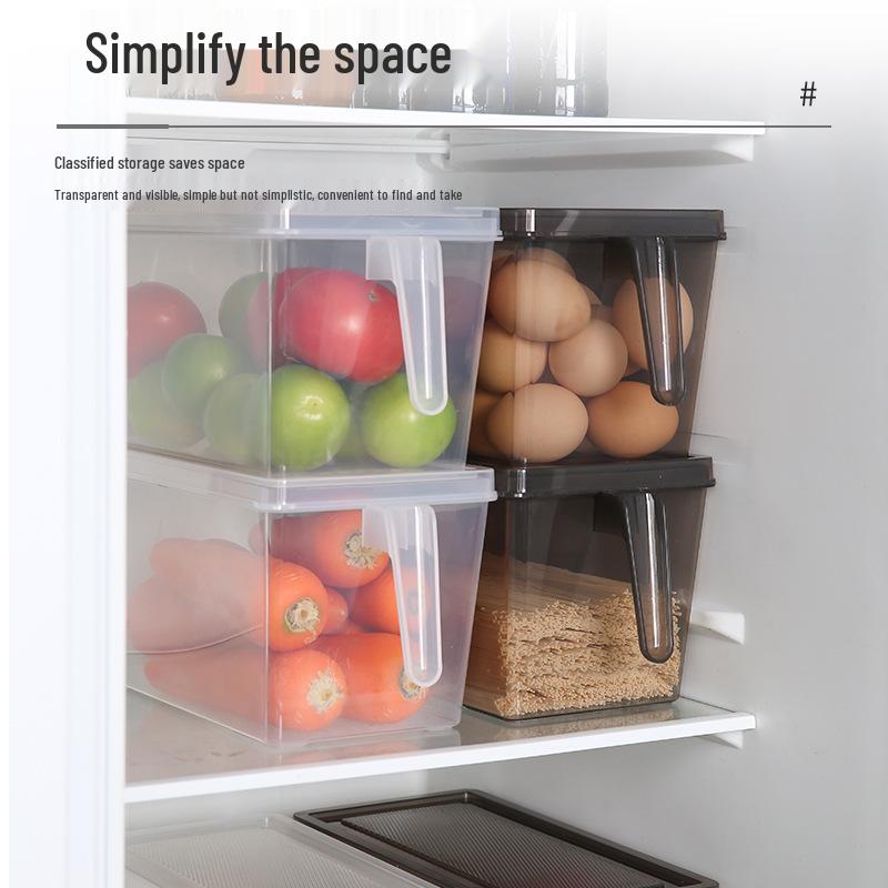 Kühlschrank-Aufbewahrungsbox in Lebensmittelqualität für Gemüse, Obst & Eier