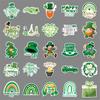 50 St. Patrick's Day Cartoon Graffiti Stickers for Personalized Decoration On Laptops and Luggage
