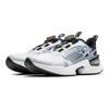 Li Ning Kids Qiang Yue Comfortable Versatile Shock Absorbing Durable Low Top Running Shoes Kids Running Shoes Black White YKCU026-5
