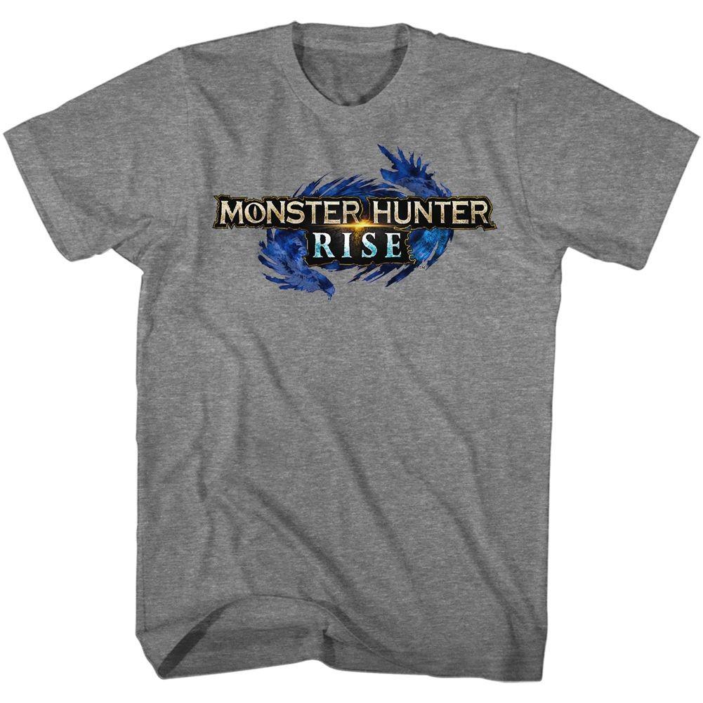 Monster Hunter Mh Rise Logo Gaming Shirt XL