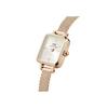 [Official Shop/2 Year Warranty] Daniel Wellington Daniel Wellington Quadro Mini 15.4x18.2 Melrose RG Champagne Ladies Watch Women's Watch Cute Stylish