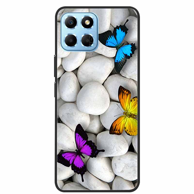 For Honor X8 5G X6 Case Animals TPU Soft Silicone Back Cover Case For Huawei Honor X8 5G Funda Honor X6 HonorX6 Cat Wolf Coque
