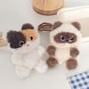 Plush Cat Bag Pendant Soft Fluffy Kitten Key Ring New Plush Cat Keychain  Car Keys