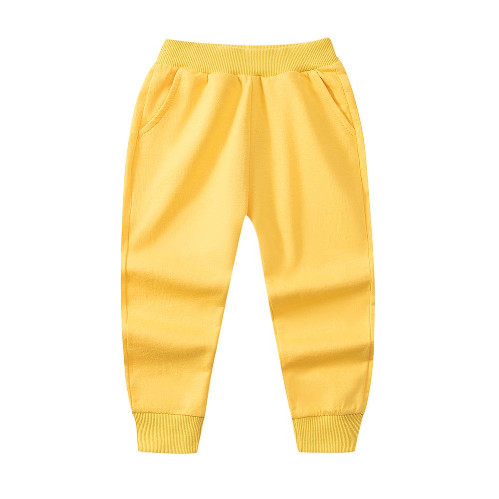 Trendy Boys & Girls Plus Velvet Sports Pants - Spring/Autumn/Winter Casual Baby Long Pants