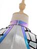 Girls Shiny Metallic Alien Costume - Sleeveless Sequins Dress with Back Zip, Outer Space Cutie Halloween & Anime Cosplay
