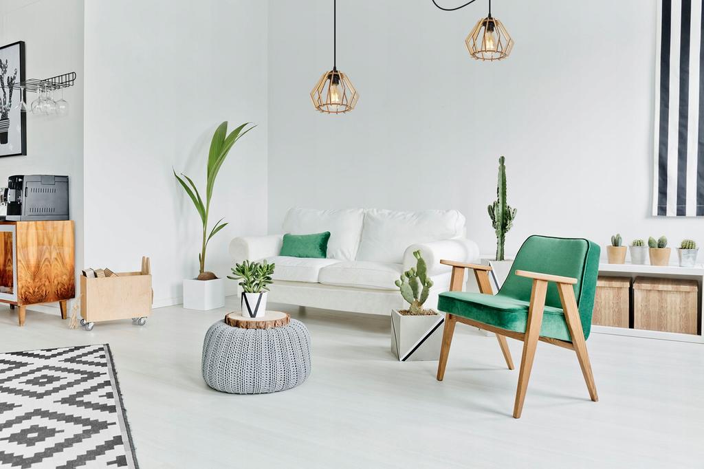 MODERN WOODEN LED CEILING HANGING LAMP