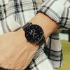 Men'S Watch Fashion Business Style Waterproof Versatile Quartz Watch