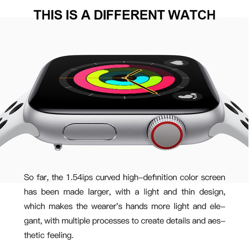 Buy 2020 Top Smartwatch Series 5 IWO13 T500 Bluetooth Call 44mm Smart Watch  Heart Rate Monitor Blood Pressure VS PK IWO 12 IWO 8 at affordable prices —  free shipping, real reviews with photos — Joom