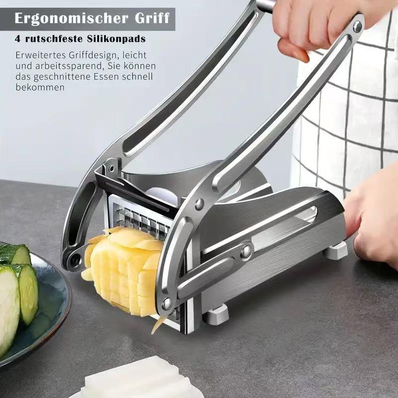 Stainless Steel Potato Cutter French Fry Chipper Vegetable Slicer Home Kitchen Tool For Carrot Cucumber
