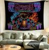 Arazzo da Parete Demon Slayer Appeso Estetico alla Parete Coperta in Tessuto Stampato Arazzi Decorativi per Camera da Letto Soggiorno Decorazione per la Casa