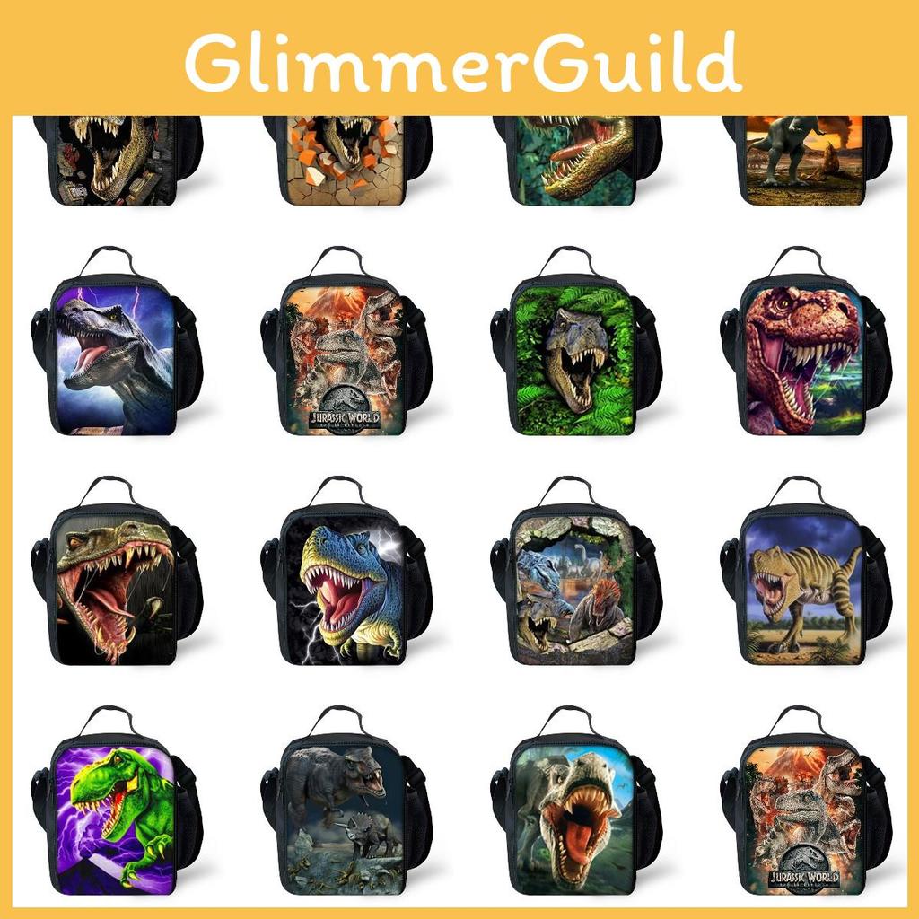 Jurassic World Dinosaur Lunch Bag Insulated Thermal Cooler For Students And Picnics