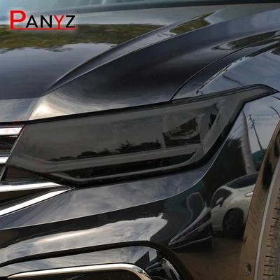 Para Tiguan Facelift Accesorios Película Protectora para Faros de Coche Transparente Negro Antiarañazos Reparación Automática