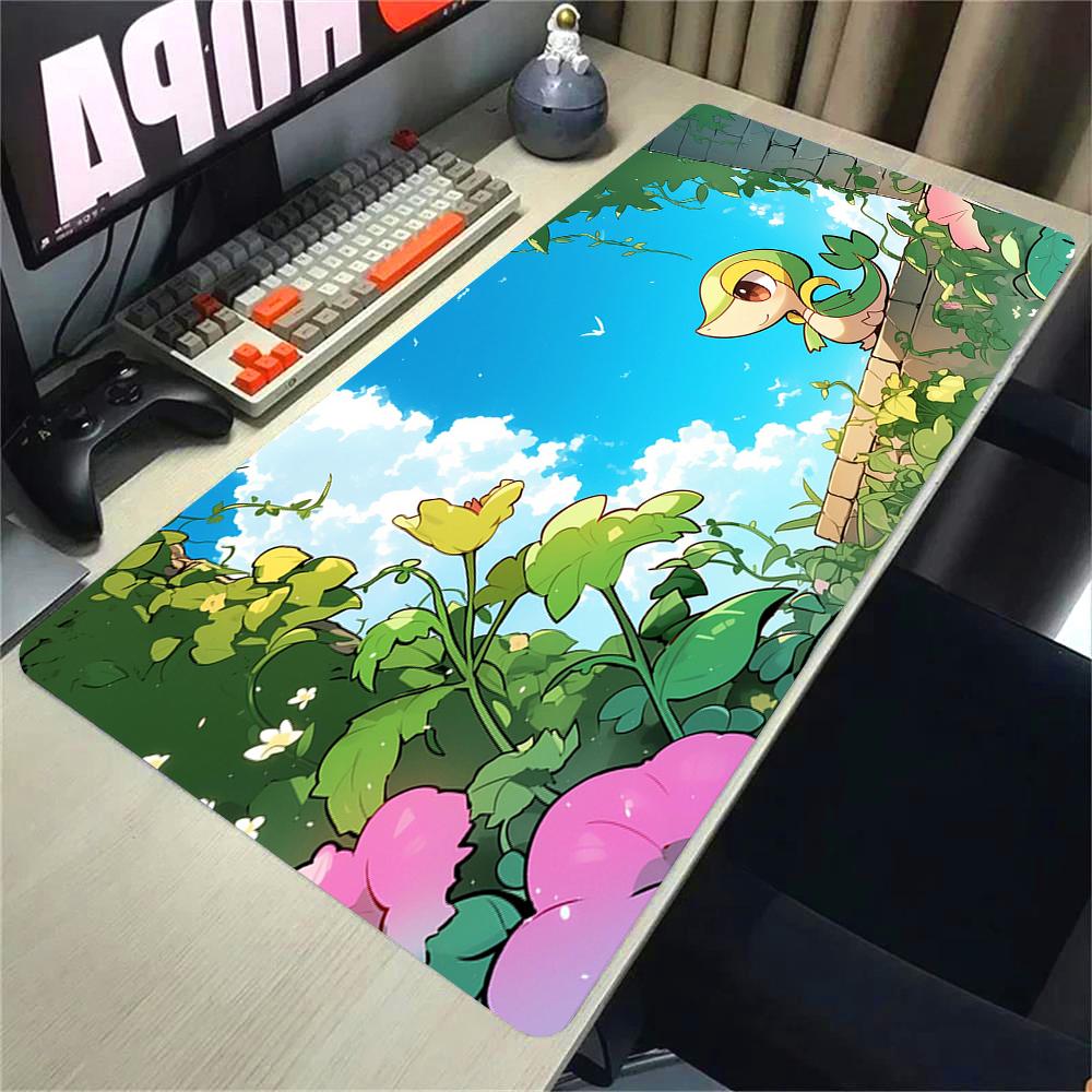 Gamer XXL Custom Mouse Mat P-pokemonS Cartoon Mouse Pad Desk Mat Table of Office Carpet Gamer Natural Rubber Mice Pad Mousepad