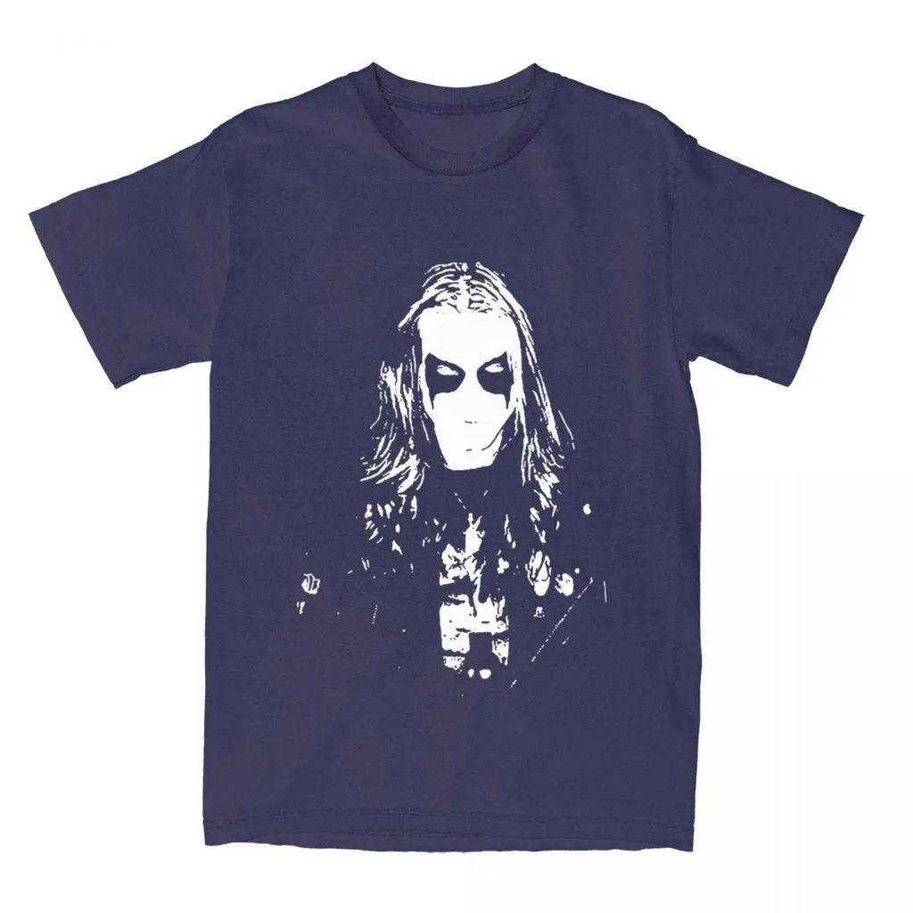 Men Women's Black Metal Euronymous Shirt Merch Tops T-shirt Graphic Print Tees Printed