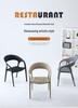 Waterproof Outdoor Rattan-Style Garden Chair with Backrest