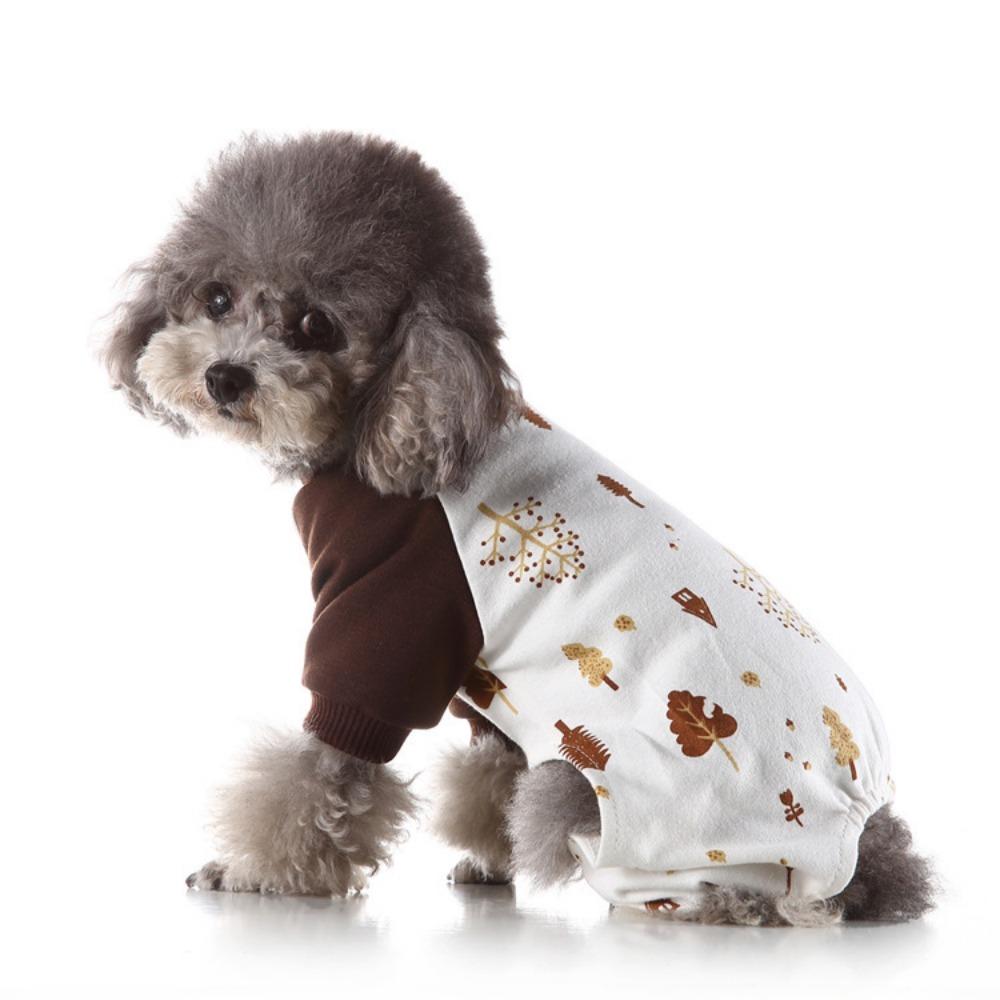 Pet clothes pajamas home set combination pet pajamas dog pajamas home clothes