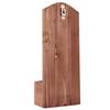 Vintage Bottle Opener Wooden Wall Mounted Beer Bottle Opener with Cap Catcher for Beer Lovers Household Kitchen Bar Tools